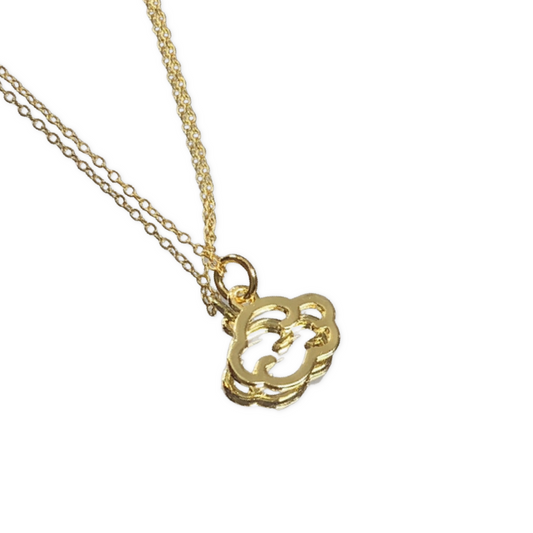 CLOUD YELLOW GOLD FILLED NECKLACE